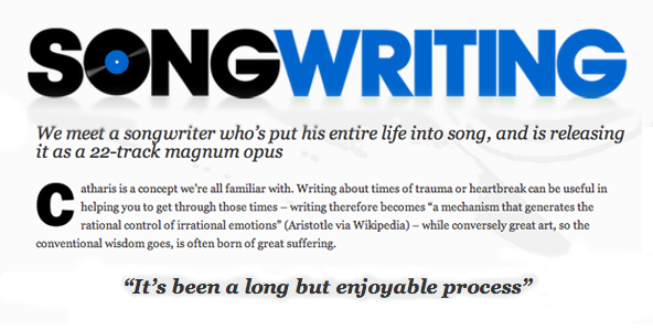 David Bronson Songwriting Magazine Interview