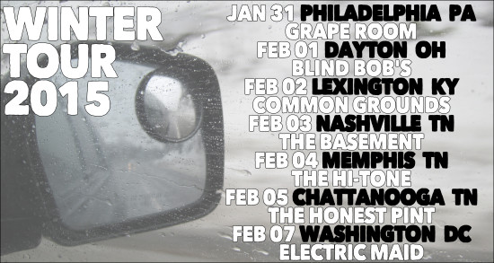 Winter Tour Dates 2015 outline